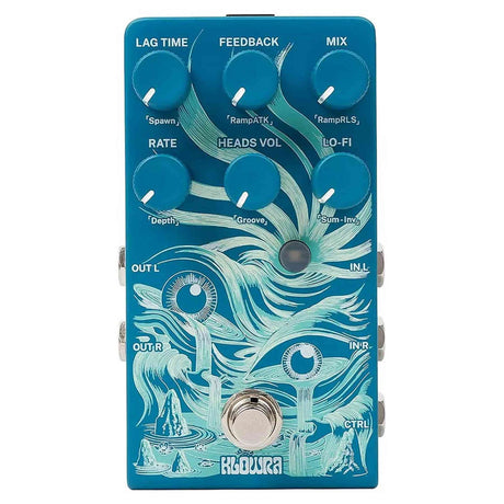 Klowra KBS-05 Bloom Infinity RILUM stereo multi-head delay pedaal