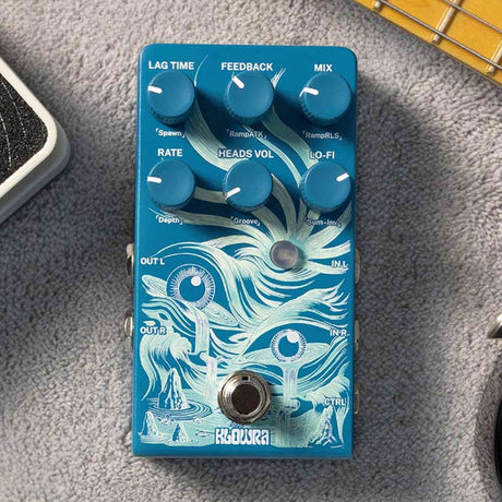 Klowra KBS-05 Bloom Infinity RILUM stereo multi-head delay pedaal