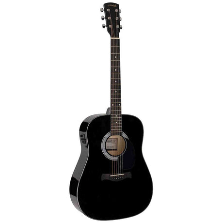 Nashville GSD-60-EBK Dreadnought Elektro Akoestische Gitaar Zwart