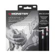 Monster Classic Gitaarkabel 20 cm Haakse Jack naar Haakse Jack