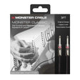 Monster Classic Gitaarkabel 0,9 Meter Rechte Jack naar Rechte Jack