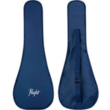 Flight TUC-35 LB Concert Ukulele Lichtblauw met Linden Top, ABS Body en Aquila Nylgut Snaren
