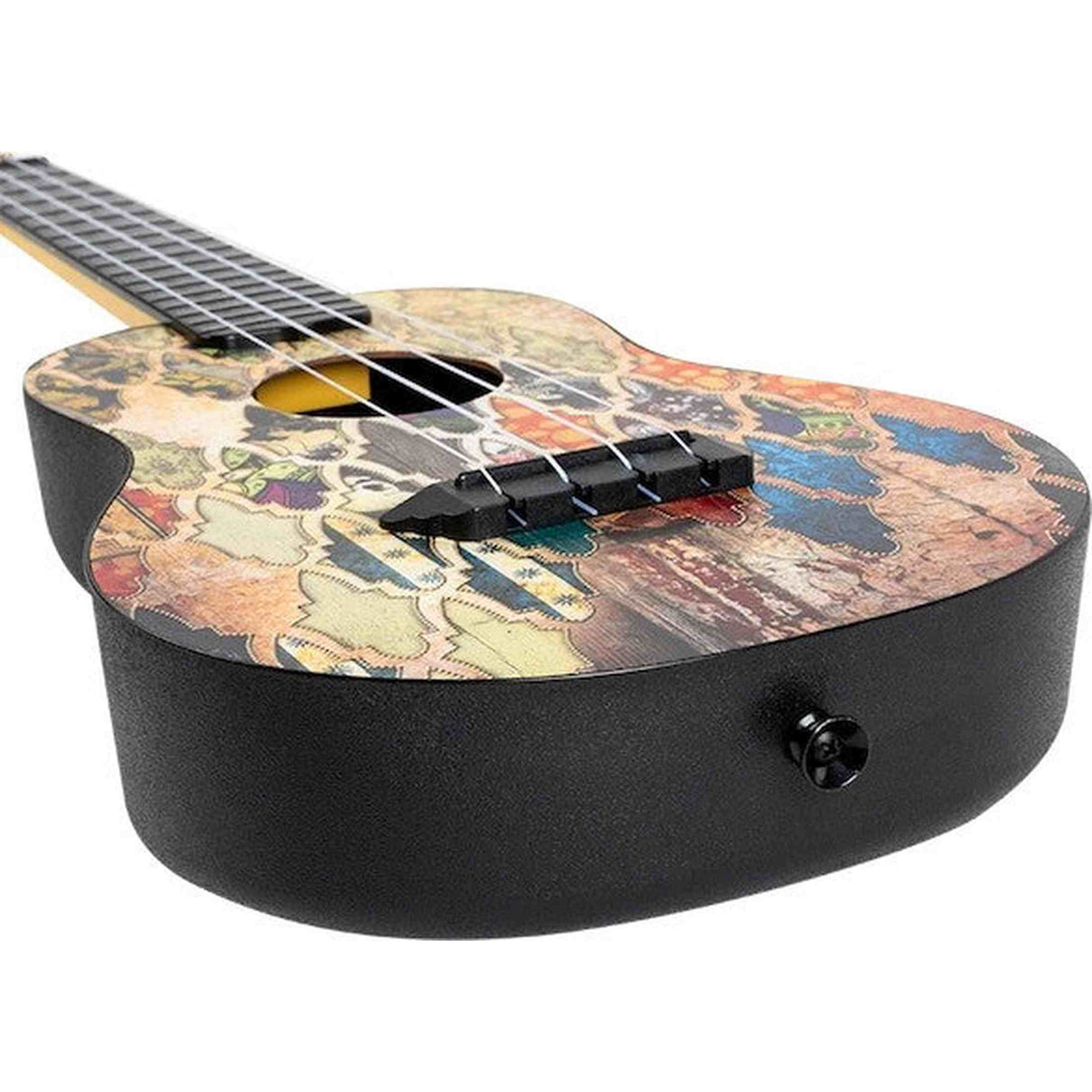 Flight TUC-40 GRANADA Concert Ukulele met Linden Top, ABS Body en Granada Print
