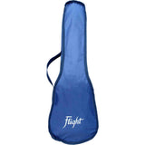 Flight TUSL-KIDZ Soprano Longneck Ukulele Blauw met Linden Top, ABS Body en Aquila Kids Snaren