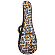 Flight FUB-C-CATS Gevoerde Gigbag voor Concert Ukulele met Cats Design en Accessoirevak