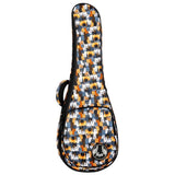 Flight FUB-C-CATS Gevoerde Gigbag voor Concert Ukulele met Cats Design en Accessoirevak