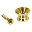 Boston EP-F-G strap buttons, metal, with screw, v-model, diameter 14mm, 2-pack, gold