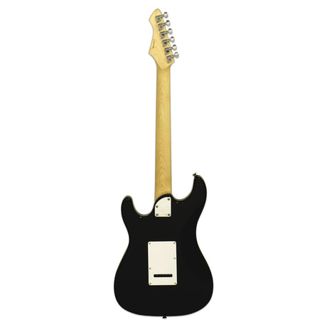 Aria 714-STD Hot Rod Collection Fullerton zwarte elektrische gitaar