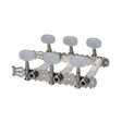 Boston 129 Machine Heads voor Klassieke Gitaar - Nylon Shaft, Nikkel Afwerking, Pearloid Knoppen
