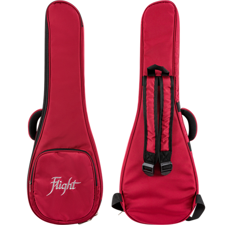 Flight A10QM A10 Volmassief Tenor Ukulele - Gequilte Esdoorn Blauw