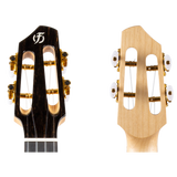 Flight A10QM A10 Volmassief Tenor Ukulele - Gequilte Esdoorn Blauw