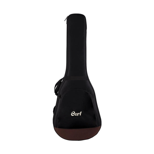 CORT COCPAG100 Tas, CPAG100, grijs, Premium Softcase voor folkgitaar