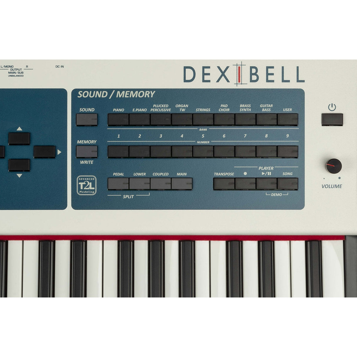 Dexibell VIVO S10L Stage Piano 76 toetsen, Advanced T2L, gemotoriseerde drawbars