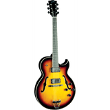 EKO SA750 Hollowbody Tribute series elektrische gitaar sunburst