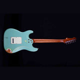 Jet Guitars JS-400 SFG RLC elektrische gitaar - Groen Relic