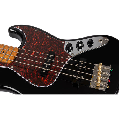 JET JJB-300 BK JB-style Elektrische Bas 4-snarig Rosewood Toets Zwart
