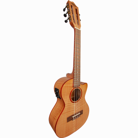 LANIKAI LKUFM-5CET Tenorukelele,Flame Maple-serie,5 snaren,Lage/hoge G,voorverste