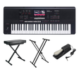 Medeli AKX10S Set – Workstation keyboard met 61 toetsen, 7” touchscreen, 4-way speakers, pedaal, standaard en kruk