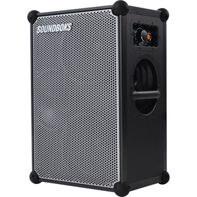 Soundboks 4 Metallic Grijs – Draagbare Outdoor Bluetooth Speaker met 40 Uur Accuduur