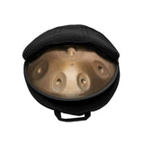 Sela SE 300 Stainless Steel Handpan Bb2 Amara 440 Hz goud handgemaakt met gevoerde draagtas