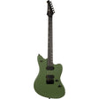 Spira J-400 MGR Offset Elektrische Gitaar HH Villain Humbuckers Roasted Poplar Ebony Tech Satin Green