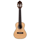 TOM 680 ME Tenor Ukelele met Massief Sparren Bovenblad en Pickup Inclusief Luxe Hoes