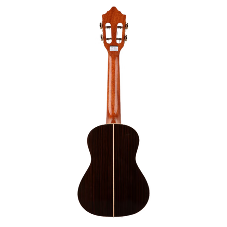 TOM 680 ME Tenor Ukelele met Massief Sparren Bovenblad en Pickup Inclusief Luxe Hoes