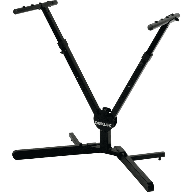 QUIKLOK QLY40 Keyboardstandaard – Y-vorm, Verstelbaar, met Hoes, max. 99 kg