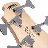 Cort Action Bass Plus BK basgitaar 4-snarig met actieve 2-band EQ en PJ pickups