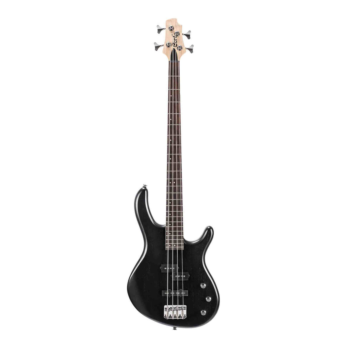 Cort Action PJ OPB basgitaar 4-snarig met PJ pickups, populier body en esdoorn hals