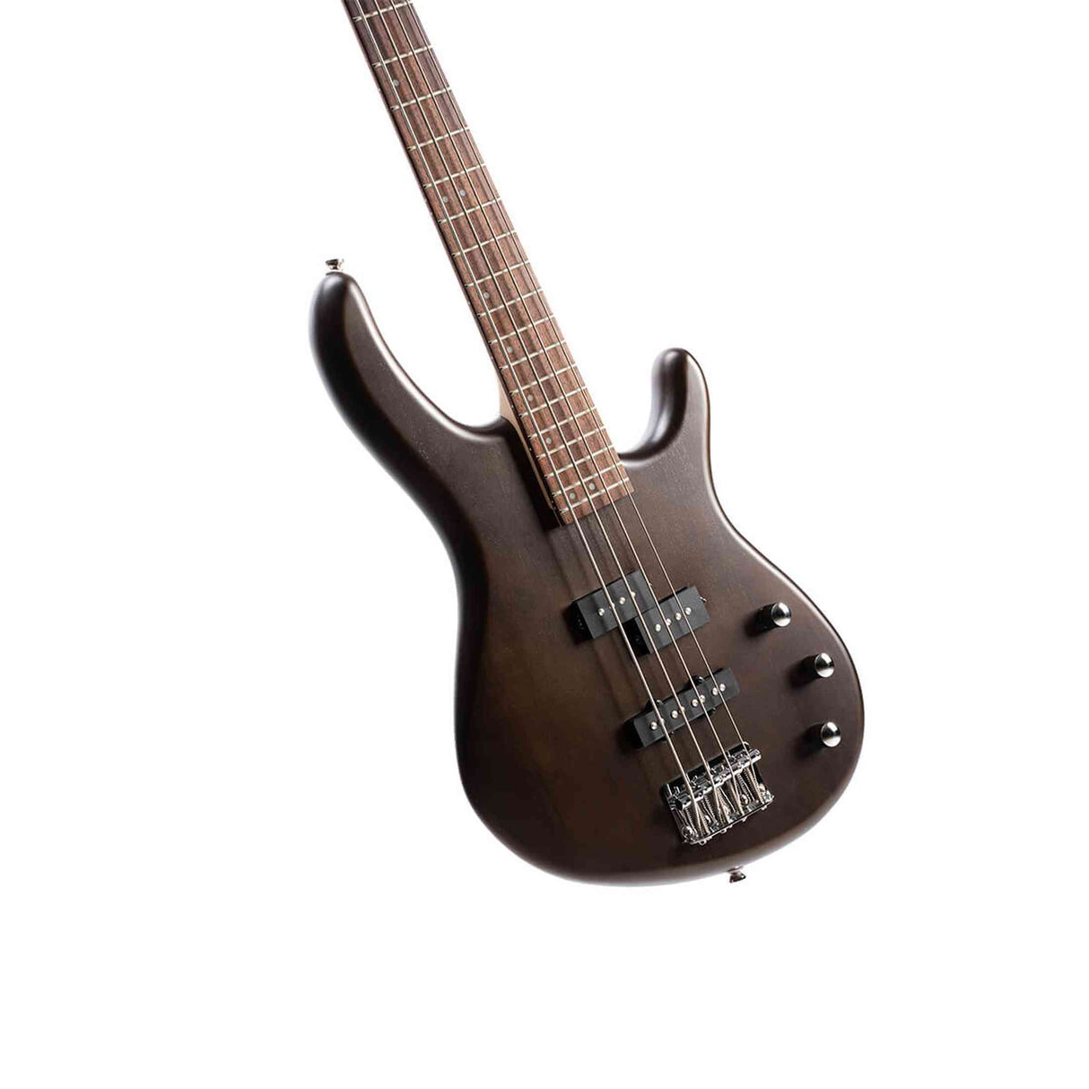 Cort Action PJ OPW basgitaar 4-snarig met PJ pickups, populier body en esdoorn hals