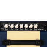 Cort CM15RDB 15W Gitaarversterker met 8 inch Speaker, Reverb en 2 Kanalen Dark Blue