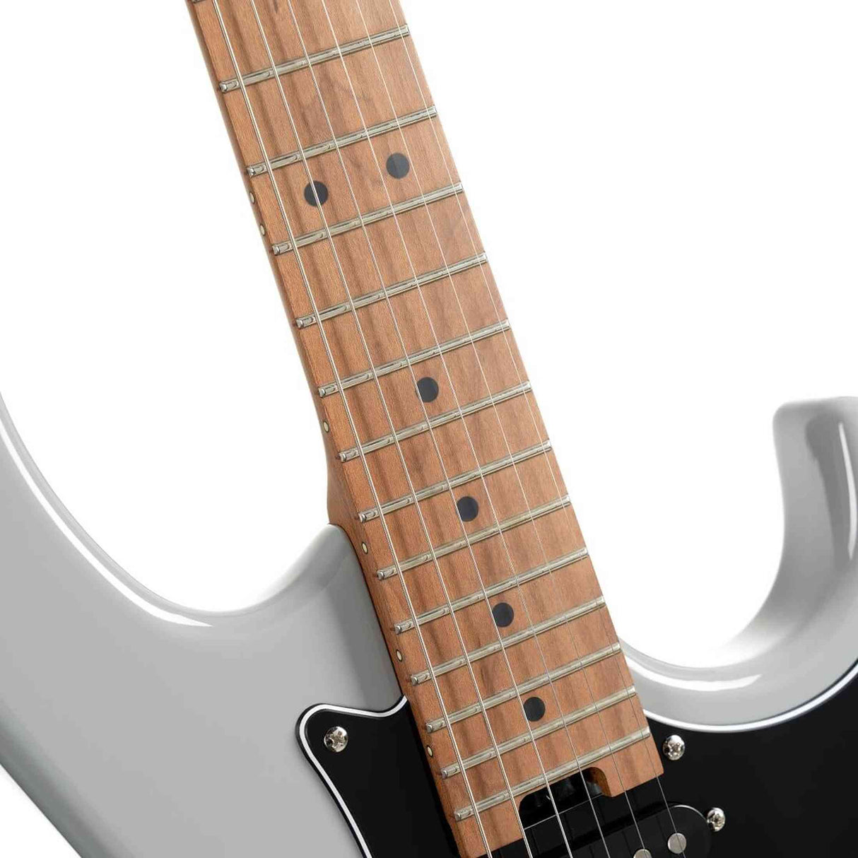 Cort G290 Modern PGR Elektrische Gitaar HSS Roasted Maple Pale Graphite met Seymour Duncan TB4