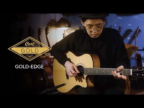 Cort Gold-Edge – Solid Flamed Myrtlewood, Torrefied Sitka &amp; LR Baggs Anthem