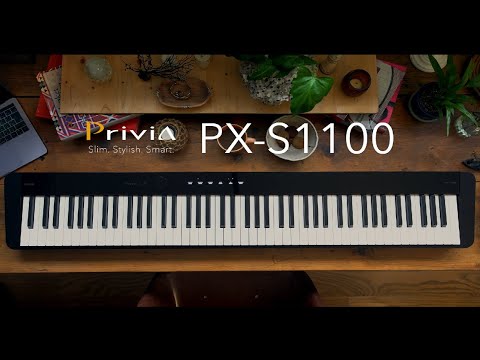 Casio PX-S1100RD Digitale Piano 88 Toetsen Smart Hammer Action Rood
