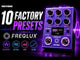 HoTone NP-200 Freqlux Triple-Voice Pitch Shifter Pedal with 9V Power Supply