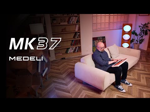 Medeli MK37 Nebula Series – 37 mini-toetsen, 200 geluiden, USB-C MIDI/Audio opname