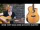 Cort Gold-Edge – Solid Flamed Myrtlewood, Torrefied Sitka &amp; LR Baggs Anthem