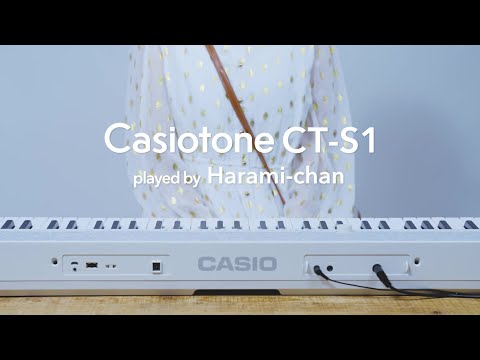 Casio CT-S1WE Casiotone Keyboard Wit met 61 Aanslaggevoelige Toetsen en AiX Sound Source