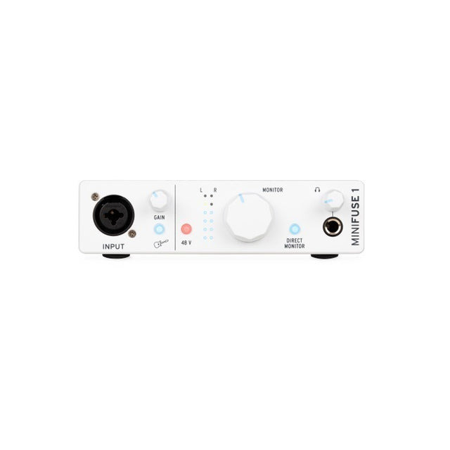 Arturia MiniFuse 1 White 1-in/2-uit USB-C Audio Interface
