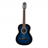 Gomez 001 blauw sunburst klassieke akoestische gitaar